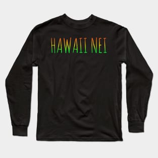 Hawaiian t-shirt designs Long Sleeve T-Shirt